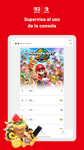 Captura de pantalla de Control parental de Nintendo…