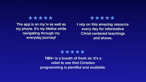 TBN+ Christliches Streaming Screenshot