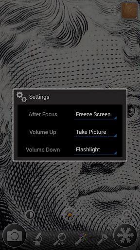 Captura de pantalla de Lupa & Microscopio +