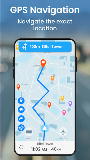 GPS Map Navigation Live Map screenshot