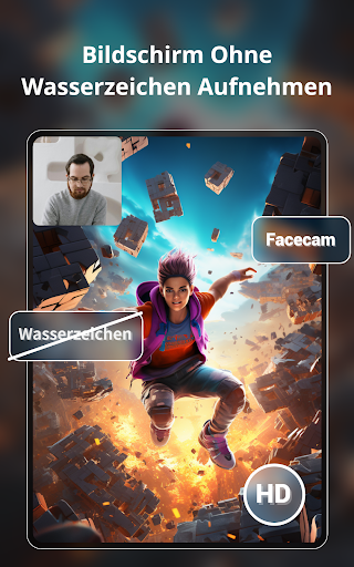 Bildschirm Aufnehmen, Rekorder Screenshot