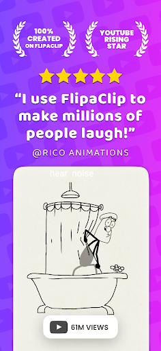 Captura de pantalla de FlipaClip: Animación 2D