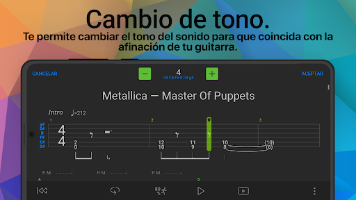 Captura de pantalla de Songsterr Guitar Tabs & Chords