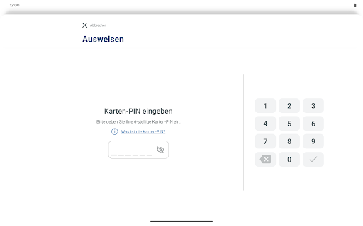 AusweisApp Bund screenshot