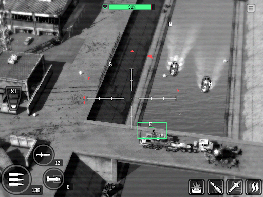 Captura de pantalla de War Drone: AC-130 Gunship Game