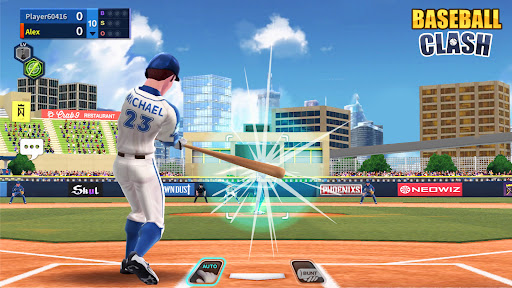 Captura de pantalla de Baseball Clash: Real-time game