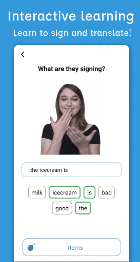 Sign Language ASL Pocket Sign Screenshot
