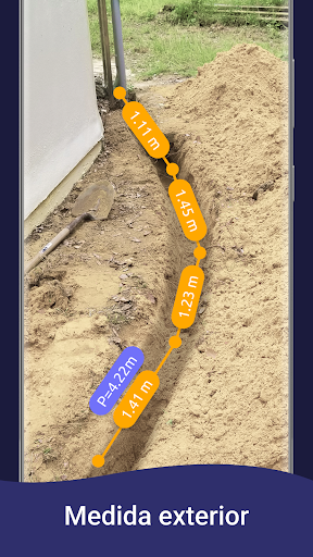 Captura de pantalla de AR Ruler App: Tape Measure Cam