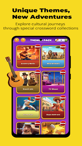 Captura de pantalla de Word Hike -Inventive Crossword