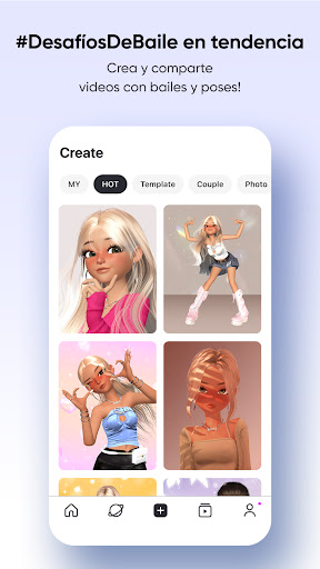 Captura de pantalla de ZEPETO: Avatar, Chat, Juego