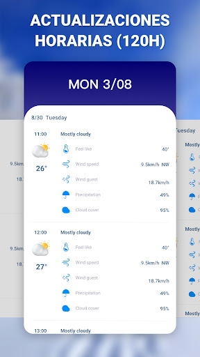 Captura de pantalla de El Tiempo 15 Días - Weather
