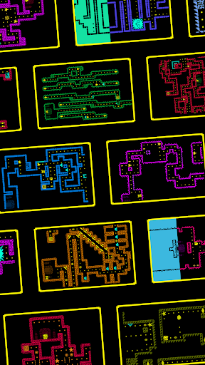 Captura de pantalla de Tomb of the Mask: Juego Retro