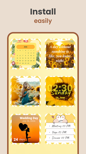 Captura de pantalla de Widgets 2026: Widget y Temas