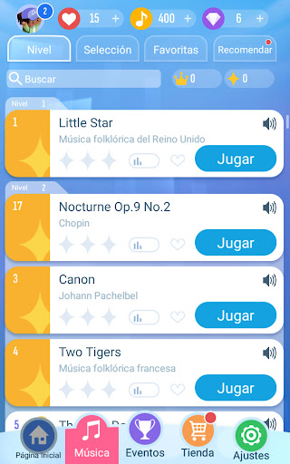Captura de pantalla de Teclas de Piano 2