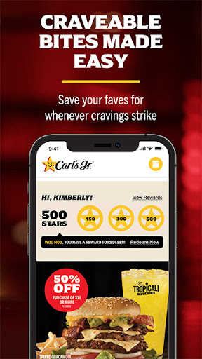 Captura de pantalla de Carl's Jr.®