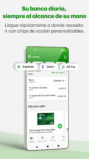 Captura de pantalla de TD Bank (EE. UU.)