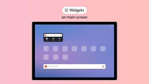 Captura de pantalla de Yandex Browser