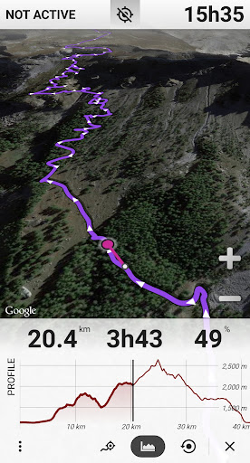 Captura de pantalla de AlpineQuest Off-Road Explorer