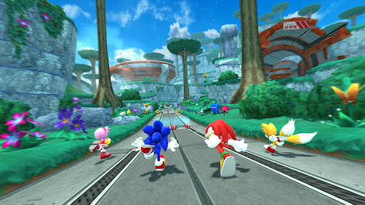 Captura de pantalla de Sonic Forces: Carrera JcJ
