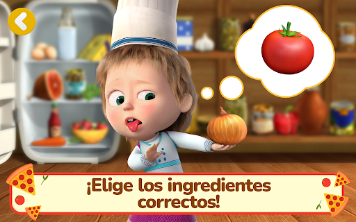 Captura de pantalla de Masha y el Oso Juegos de Pizza