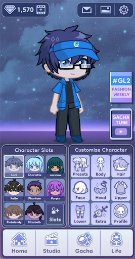 Captura de pantalla de Gacha Life 2