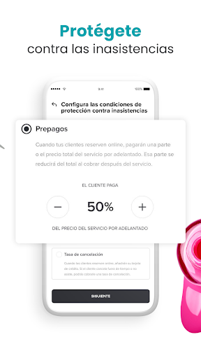 Captura de pantalla de Booksy Biz: para negocios