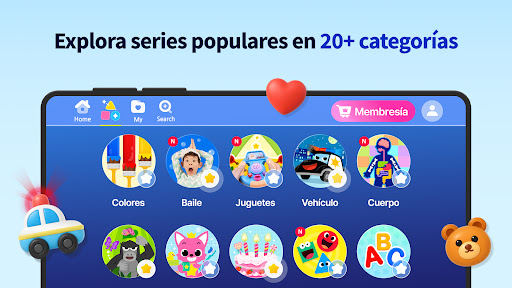 Captura de pantalla de Mundo Tiburón Bebé para Niños