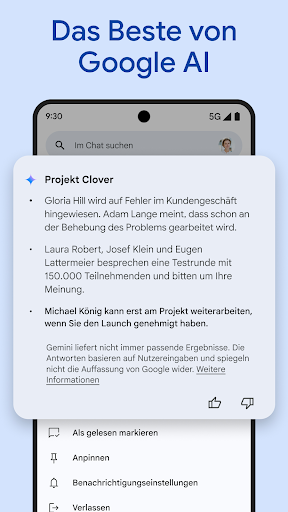 Google Chat Screenshot