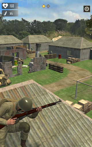 Captura de pantalla de Frontline Heroes: Guerra WW2