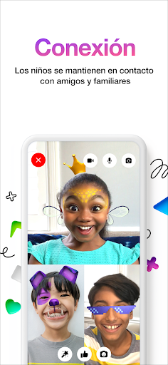 Captura de pantalla de Messenger Kids – La app de men