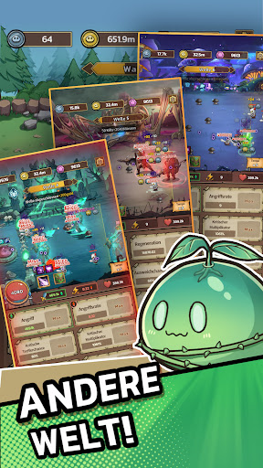 Slime Castle — Idle TD-Spiel Screenshot