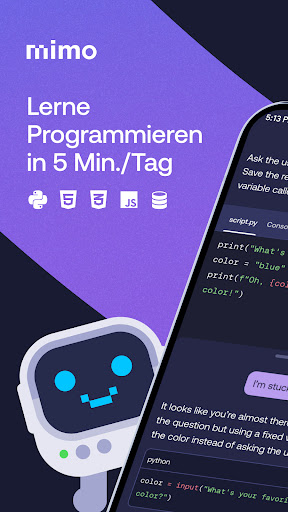 Mimo: Programmieren Lernen Screenshot