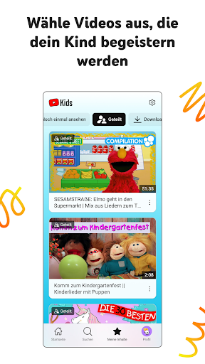 YouTube Kids Screenshot