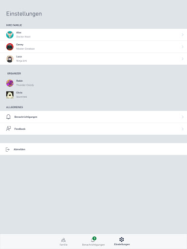 Xbox Family Settings Screenshot