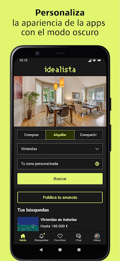Captura de pantalla de idealista