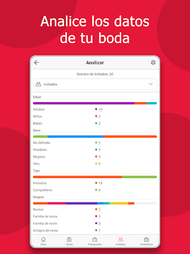 Captura de pantalla de Planificador de bodas - MyWed