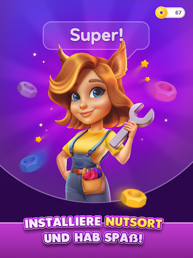 Nut Sort: Color Sorting Game Screenshot