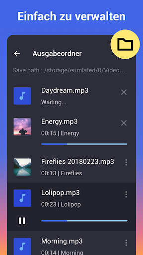 Musik schneiden & Klingeltöne Screenshot