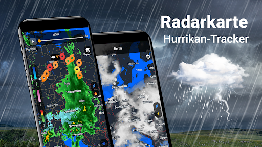 Wetterzeitleiste Lokales Radar Screenshot