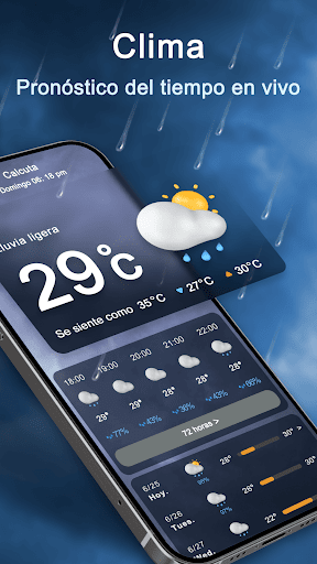 Captura de pantalla de Clima local - Tiempo & Radar