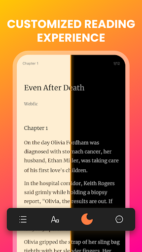 Webfic - Fantastic Reading Screenshot