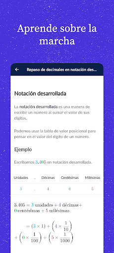 Captura de pantalla de Khan Academy