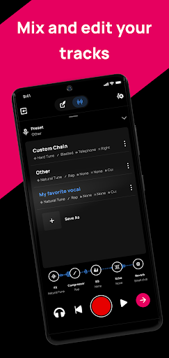 Voloco: Auto Vocal Tune Studio screenshot