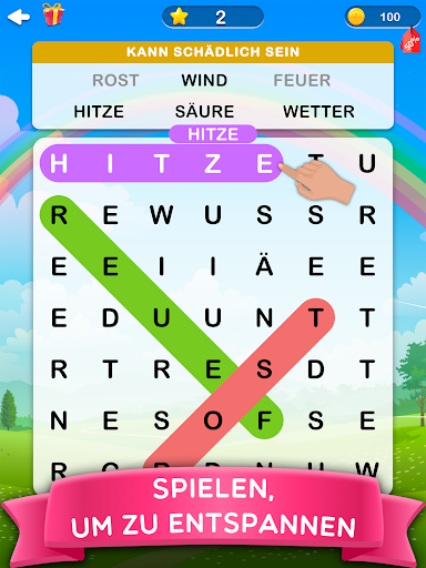 Wortsuche 2 - Word Search Screenshot