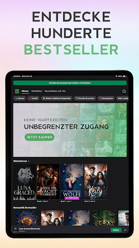 GALATEA: Bücher & Hörbücher Screenshot