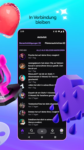 Twitch: Live-Streaming Screenshot