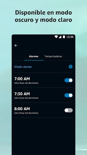 Captura de pantalla de Amazon Alexa