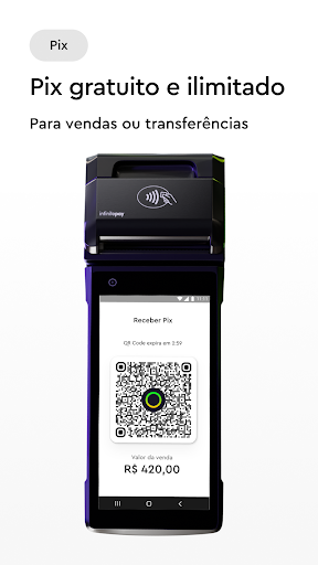 Captura de pantalla de InfinitePay Tap, Conta, Cartão