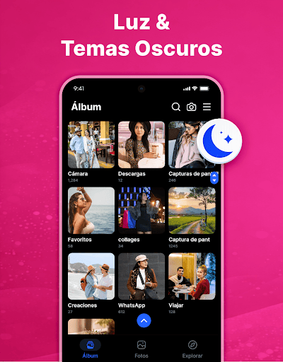 Captura de pantalla de Galería — Fotos y videos