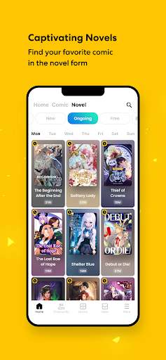 Captura de pantalla de Tapas – Comics and Novels
